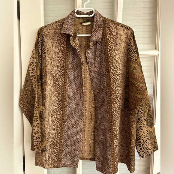 Patterned button down - Picture 2 of 5